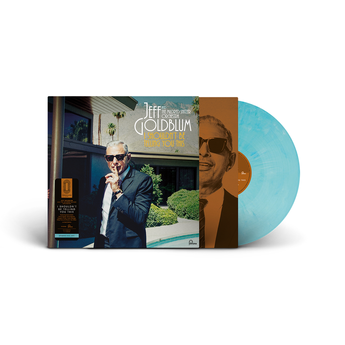 Jeff Goldblum And The Mildred Snitzer Orchestra - I Shouldn’t Be Telling You This (The Thousand Club) - Pressing No. 1