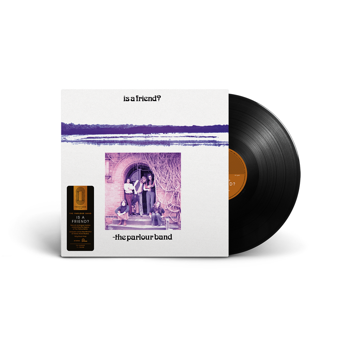 The Parlour Band - Is A Friend? (The Thousand Club) - Pressing No. 1